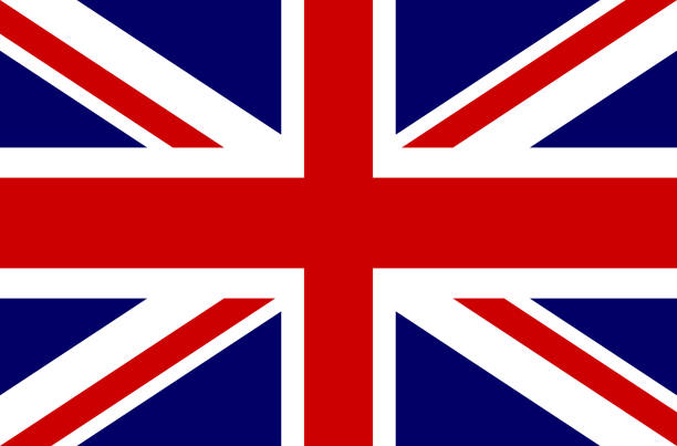 Bandiera del Regno Unito-vettoriale - illustrazione arte vettoriale