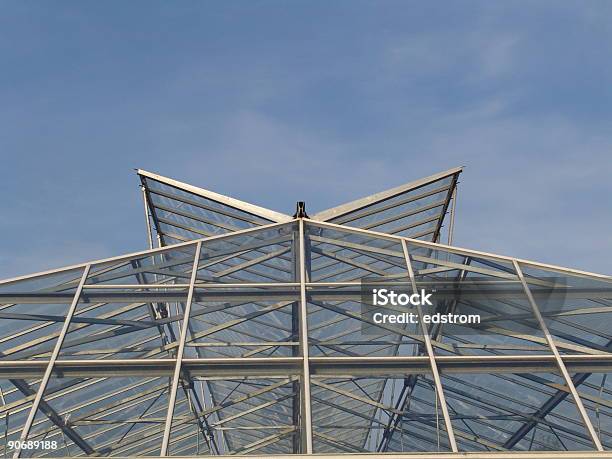 Greenhouse Stock Photo - Download Image Now - Blue, Building Exterior, Color Image