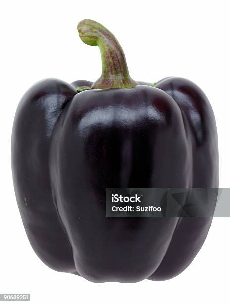 Bell Pepper Stock Photo - Download Image Now - Bell Pepper, Bizarre, Black Color