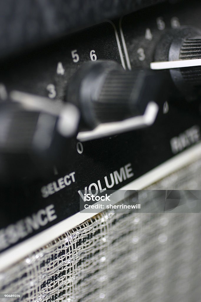 volume de - Royalty-free Amplificador Foto de stock