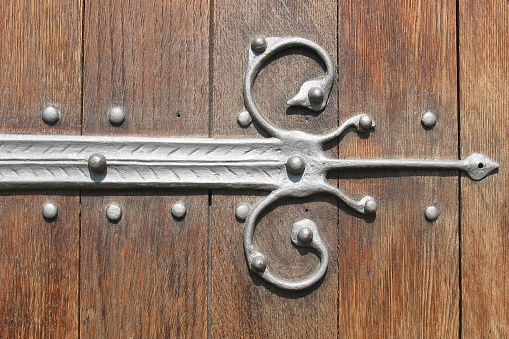 Detail of Medieval door