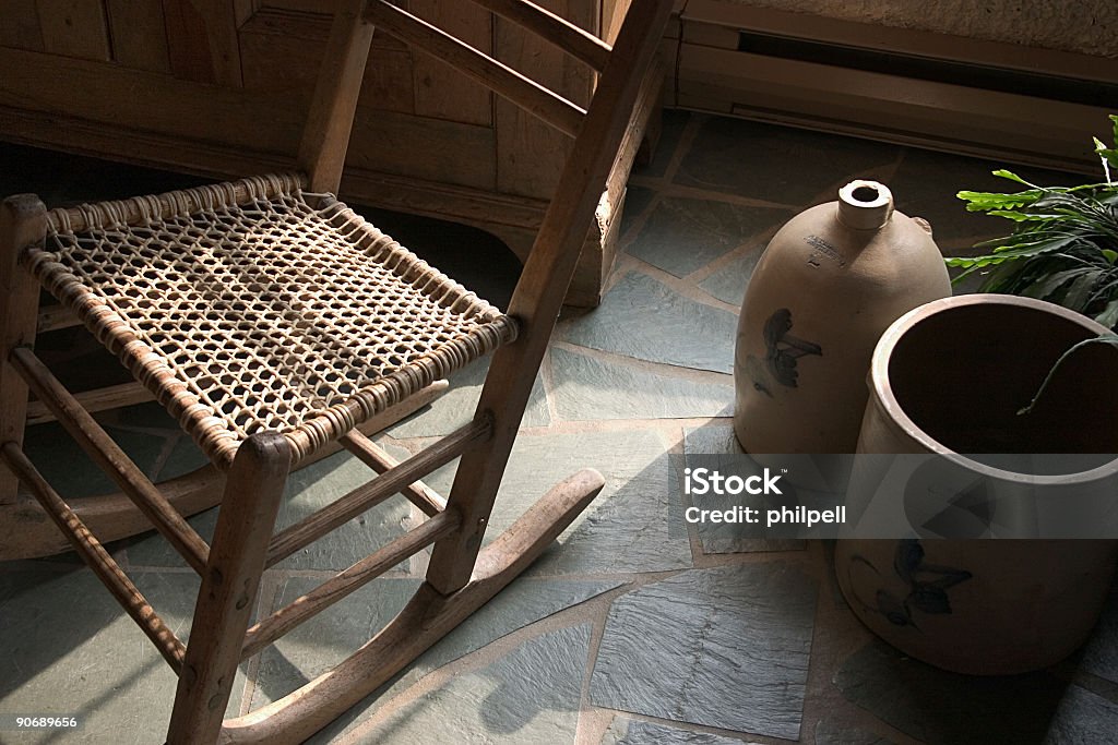 Sedia, ceramica - Foto stock royalty-free di Adulto