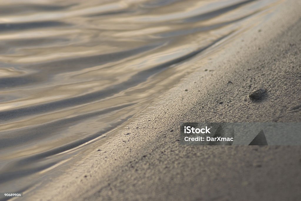 Calma Praia - Foto de stock de Areia royalty-free