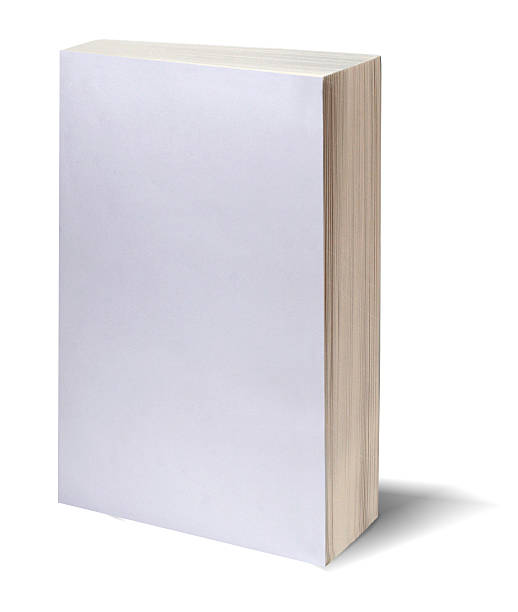 Blank white book w/path  paperback photos stock pictures, royalty-free photos & images