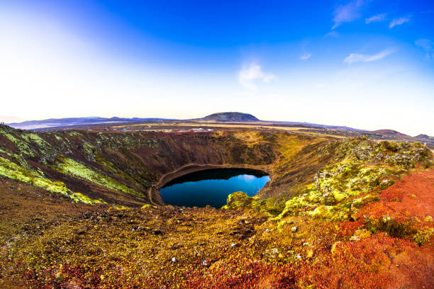 Kerith in the Golden Circle of Iceland stock photo