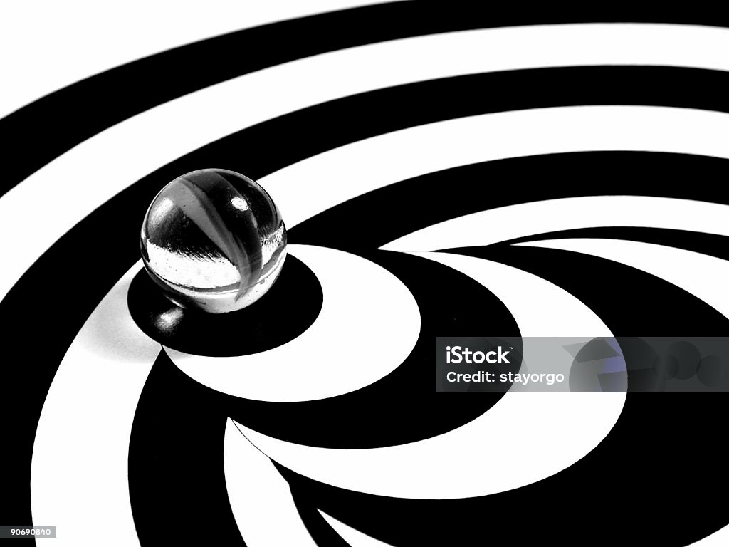 Abstrato Marble em preto e branco - Royalty-free Abstrato Foto de stock