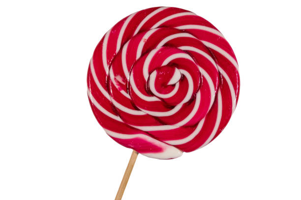 istock Sweet lollipop isolated on white background 906908516