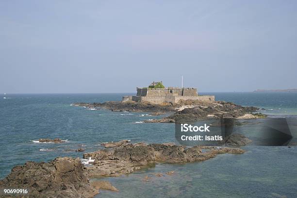 Photo libre de droit de Île Fortifiée banque d'images et plus d'images libres de droit de Bretagne - Bretagne, Château, Force