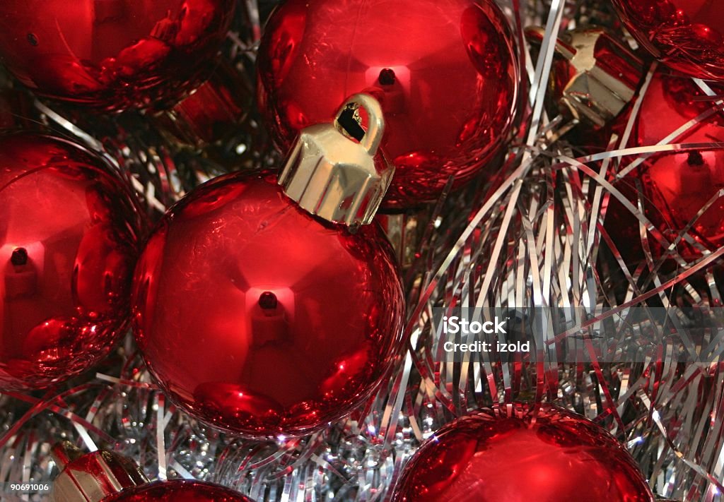 red fundos - Royalty-free Bola de Árvore de Natal Foto de stock