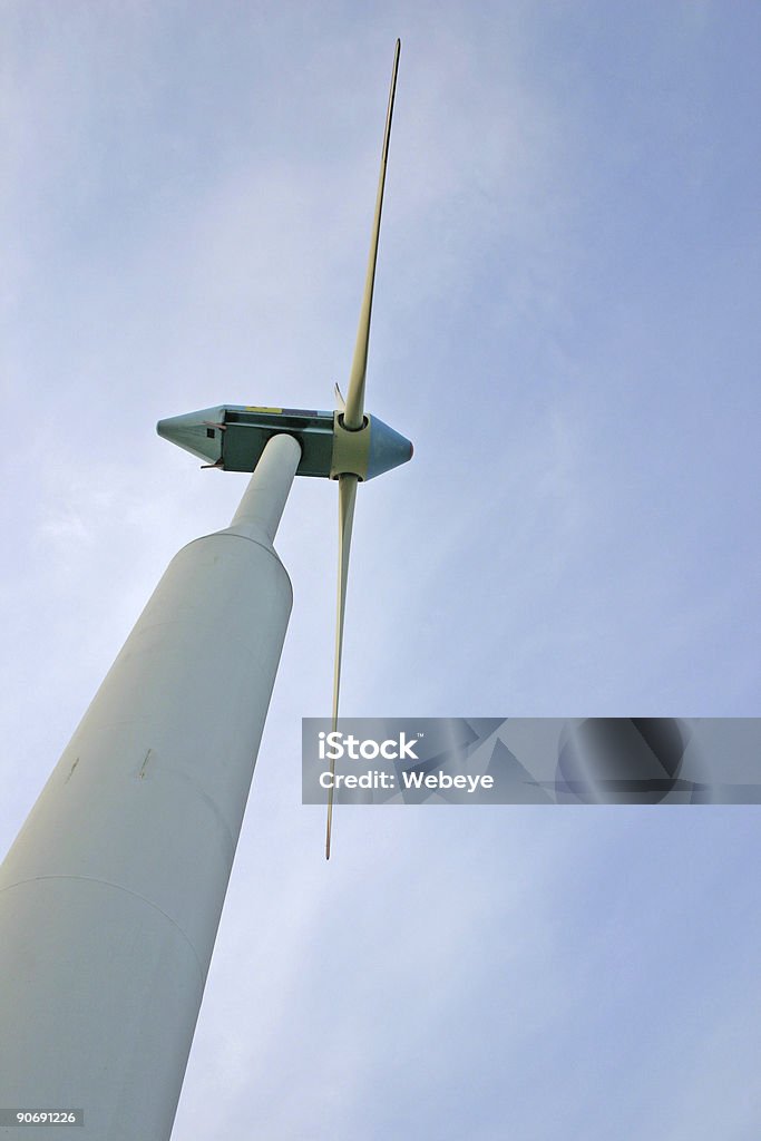 Windmühle - Lizenzfrei Blau Stock-Foto