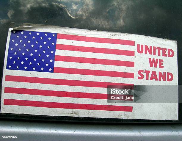 Adesivo Da Auto - Fotografie stock e altre immagini di Adesivo da auto - Adesivo da auto, Bandiera degli Stati Uniti, Stati Uniti d'America