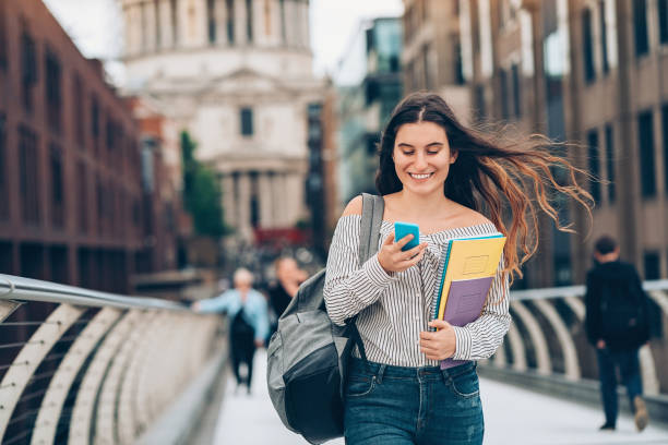 istock Student walking in the city 906928202