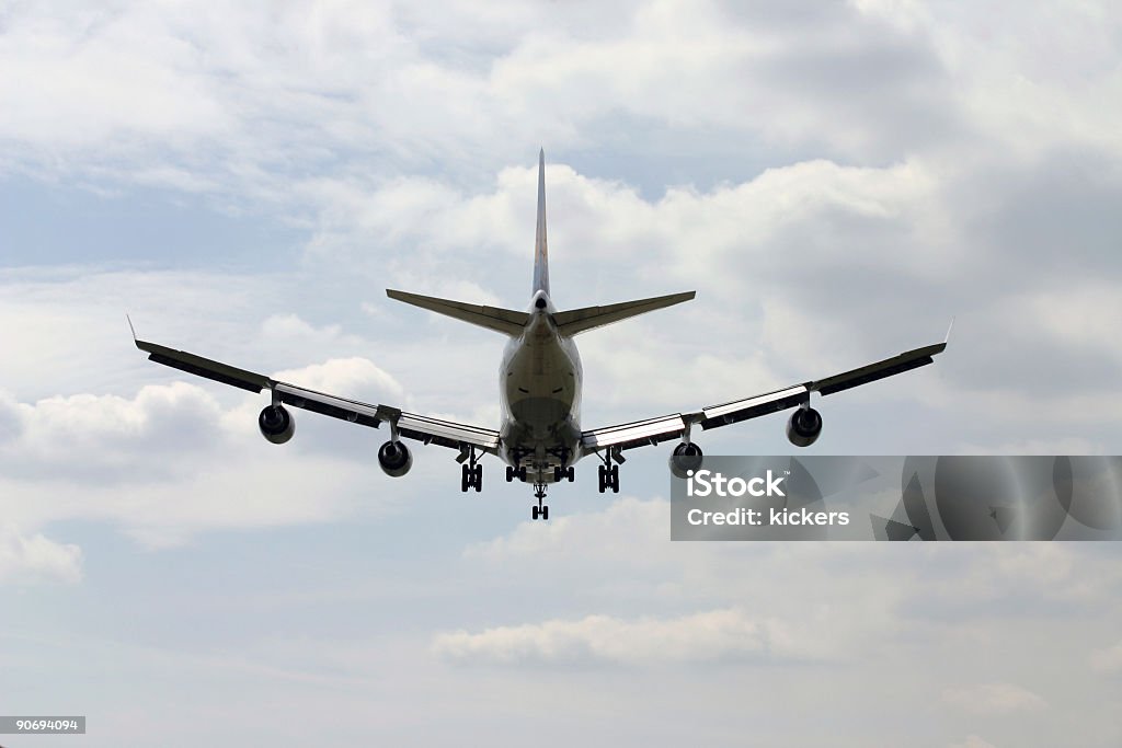 De pasajeros desde la parte posterior/A - Foto de stock de Aterrizar libre de derechos