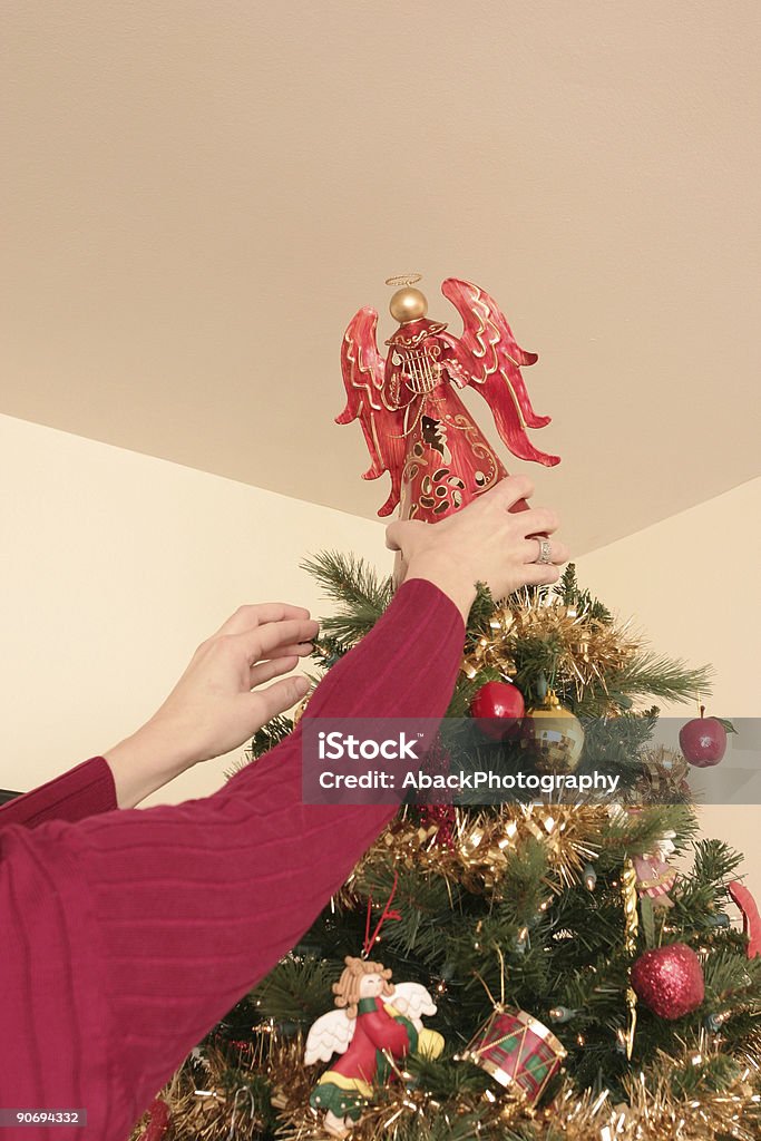 Angel Tree Top - Foto stock royalty-free di Adulto