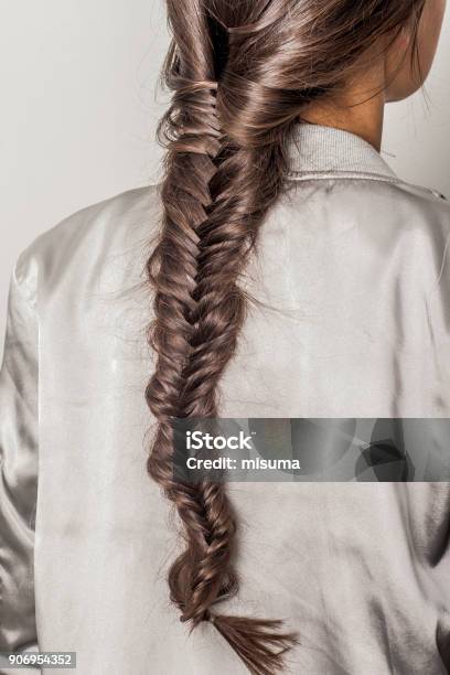 Beauty And Fashion Stock Photo - Download Image Now - Braided Hair, Long Hair, Adult
