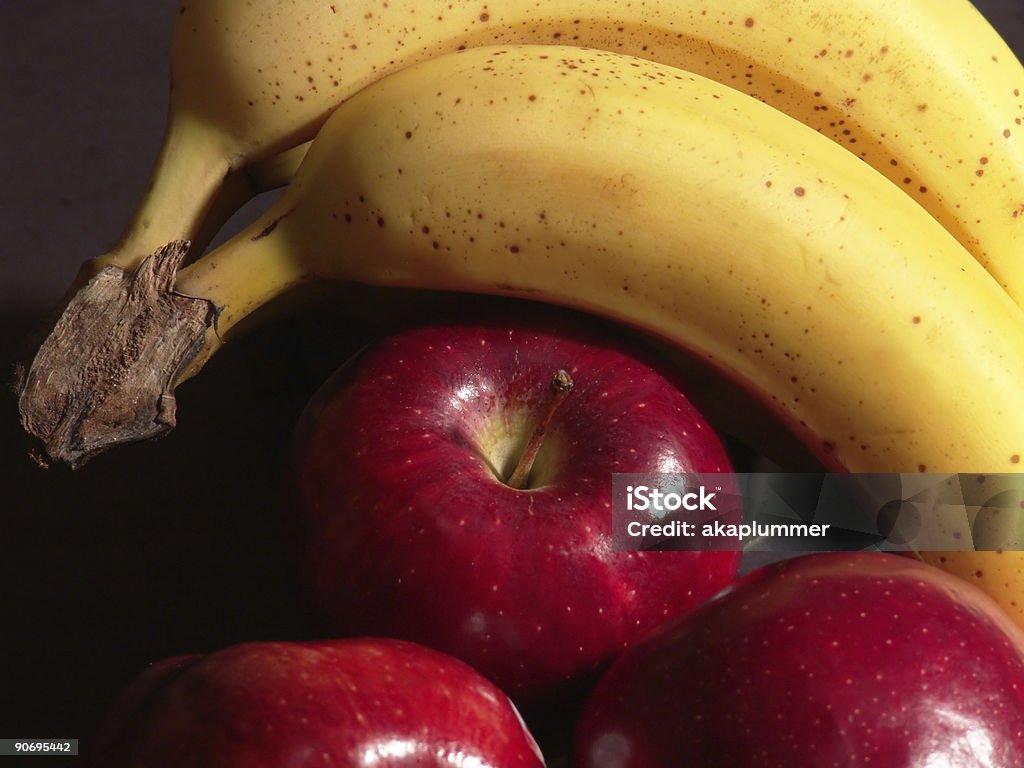 Manzanas como plátanos - Foto de stock de Alimento libre de derechos