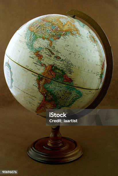 Globe 02 Stockfoto und mehr Bilder von Arktis - Arktis, Atlantik, Bibliothek