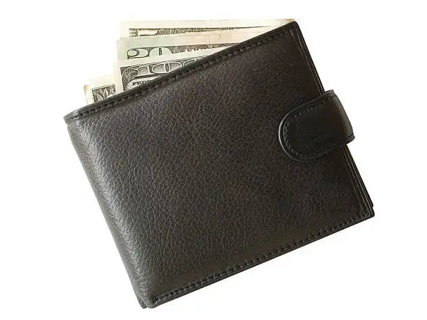Photo of purse with money