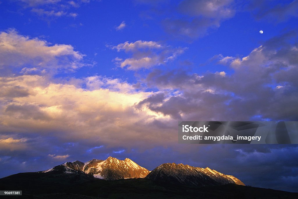 mountain sunset!  Colorado Stock Photo