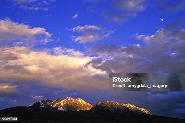 Mountain Sunset Stock Photo - Download Image Now - Colorado, Night, Rocky Mountains - North America