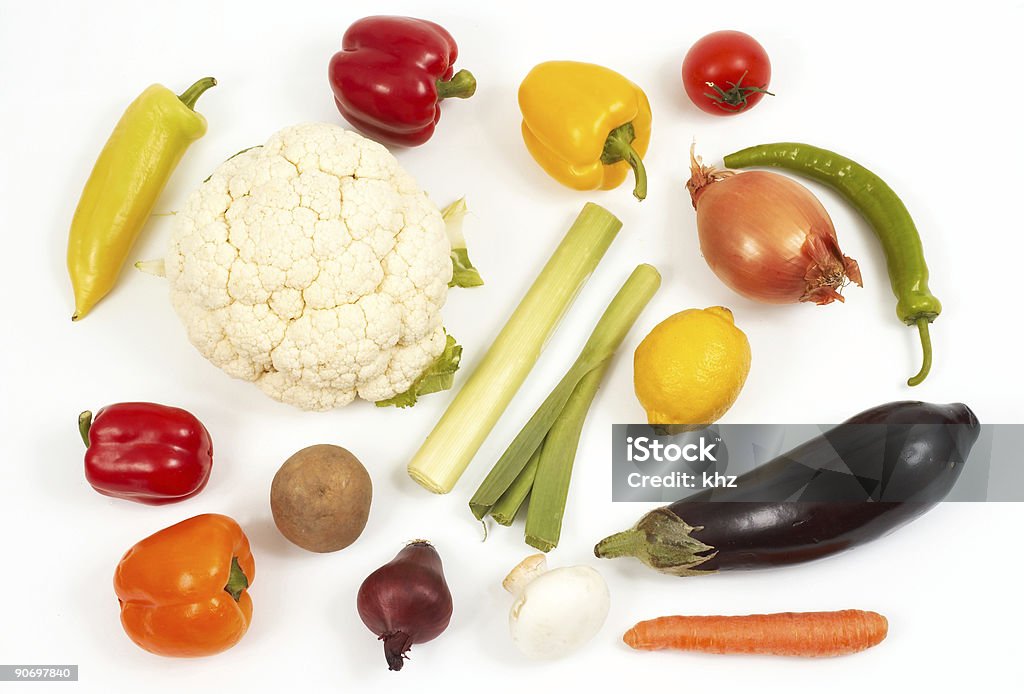 많은 야채면 - 로열티 프리 건강한 생활방식 스톡 사진