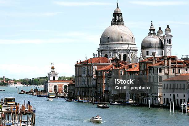 S Maria D Salutekirche Stockfoto und mehr Bilder von Ausflugsboot - Ausflugsboot, Basilika, Blau