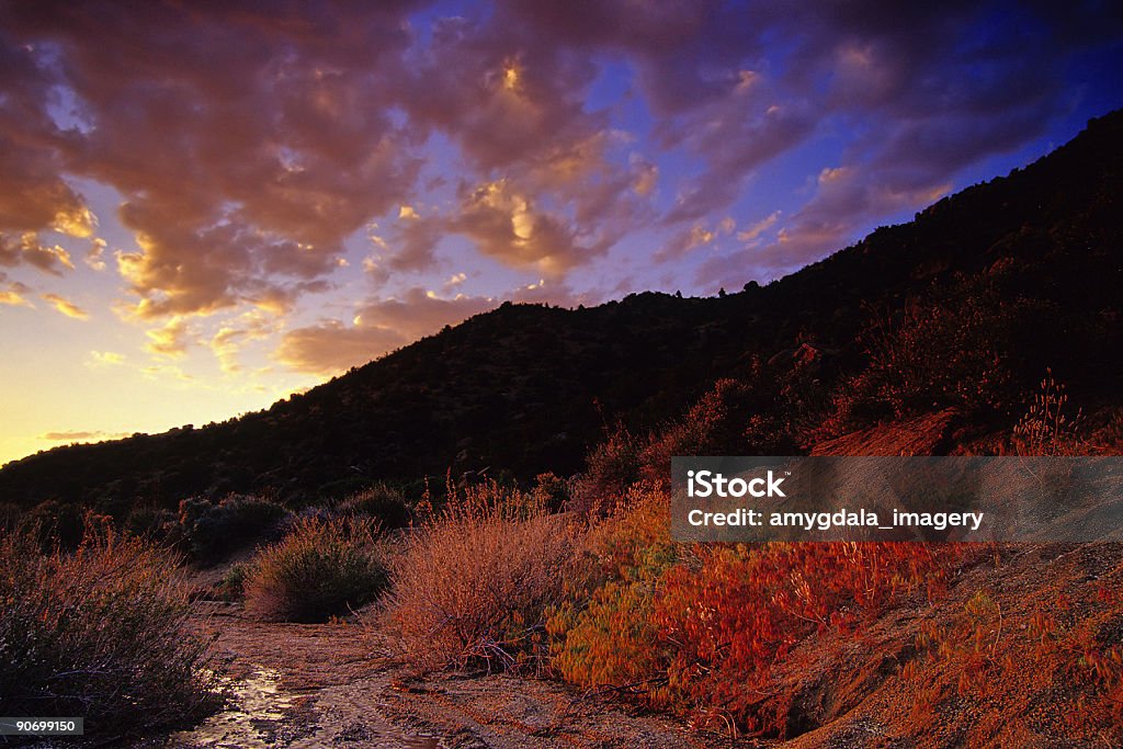 Pôr do sol Paisagem - Royalty-free Albuquerque - Novo México Foto de stock