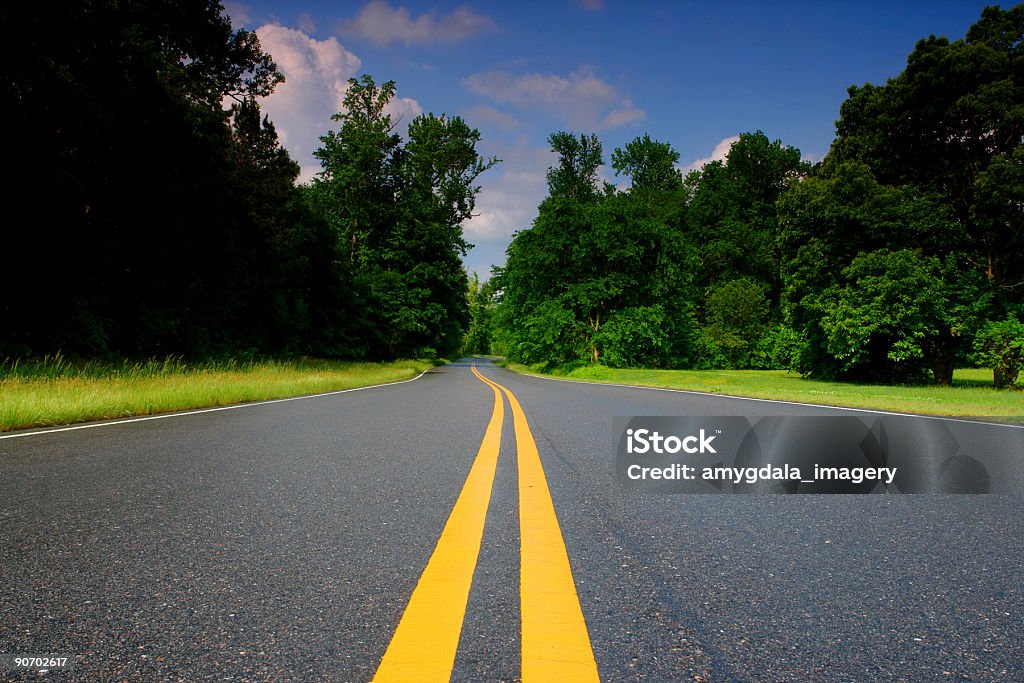 Carretera de campo - Foto de stock de Viaje por carretera libre de derechos