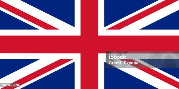 The Official Flag Of Great Britain Stock Illustration - Download Image Now - British Flag, Flag, England