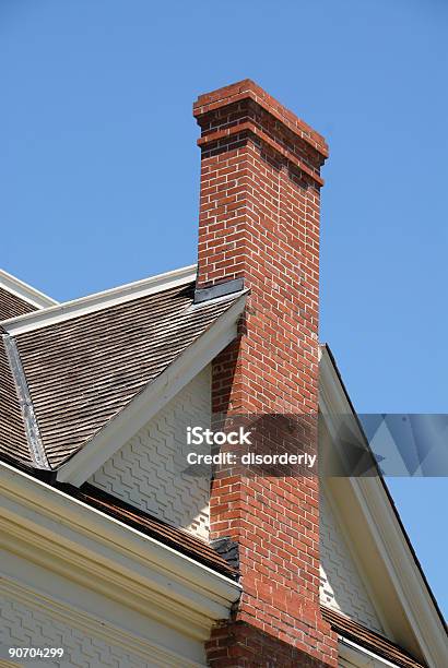 Chimney Stock Photo - Download Image Now - 19th Century, 19th Century Style, Brick