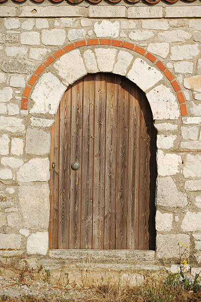 ギリシャのドア - door greek culture doorway church ストックフォトと画像