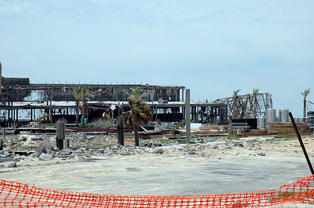 Hurricane Katrina stock photo