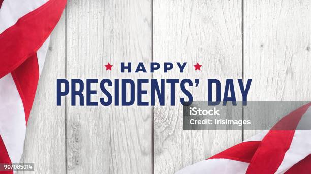 Happy Presidents Day Typography Over Wood Stock Photo - Download Image Now - Presidents Day, President, Day