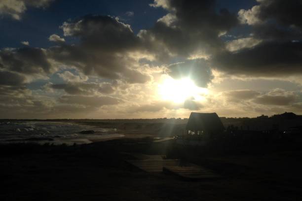 istock Sunset on Widow's Beach in Punta del Diablo-Uruguay 907085254