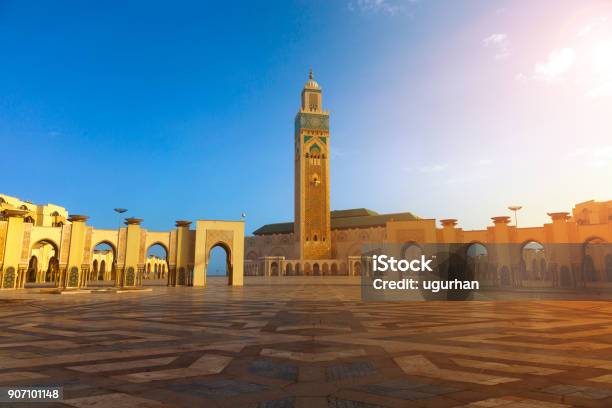 Casablanca Morocco Stock Photo - Download Image Now - Casablanca - Morocco, Morocco, Mosque Hassan II