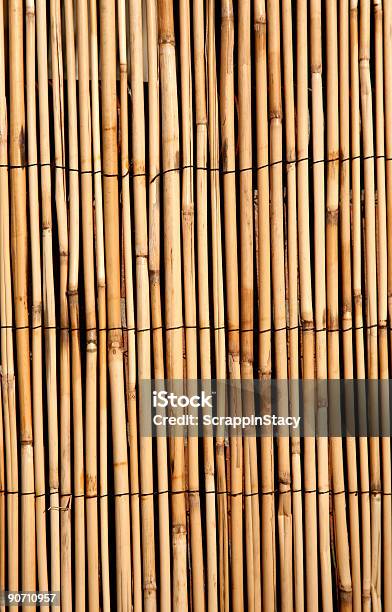 Deep Golden Bamboo Texture Background Stock Photo - Download Image Now - Abstract, Asia, Backgrounds