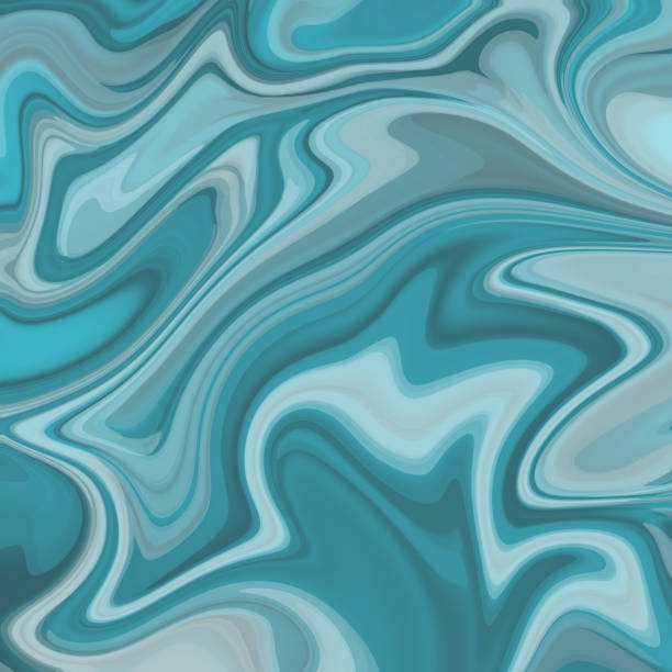 istock Decorative color marbling texture. Abstract background for textile, packing paper, cards. Liquid marble pattern. 907157740