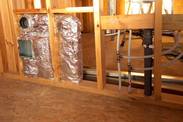 istock ventilation, sewage and water installation in the partition wall 907201660