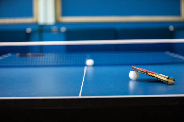 istock Table Tennis Ball and Bat 907206732