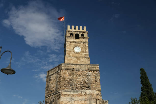 istock Clock Tower in Antalya City, Turkey 907224522
