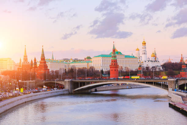 istock Morning over the Moscow Kremlin 907272772