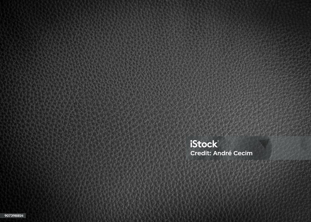 Black Leather texture Dark texture Black Color Stock Photo