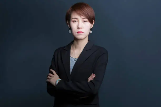 young asian businesswoman,portrait.