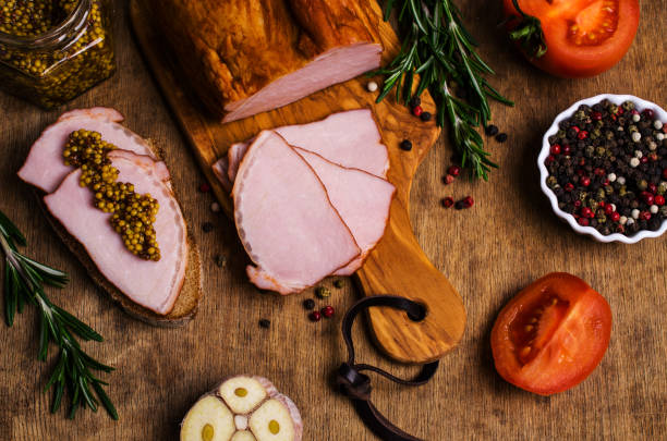 istock Large piece of smoked meat 907445052