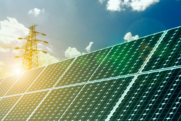 istock New energy, solar and wind turbines. 907463456