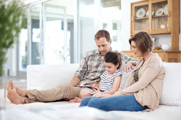 istock They've become a connected family 907548870