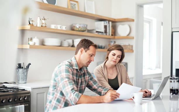 istock Taking care of their household finances 907548892