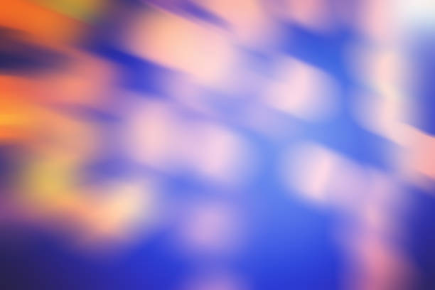 istock Colored abstraction, christmas lights on a colored background. Colored background wallpapers 907549224