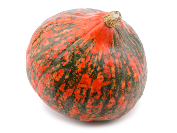 istock Ripe whole pumpkin. Close-up. Isolated on white background. 907549312