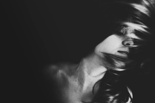 istock Woman with long hair turning 907577908